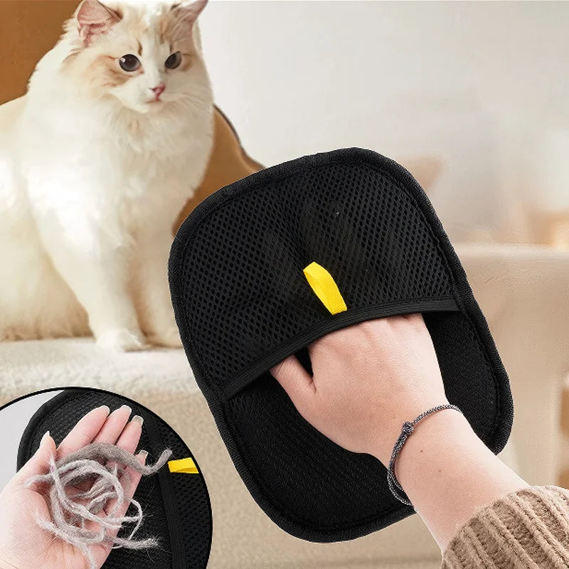 Pet Hair Remover Glove — Clean Clothes & Furniture in Seconds