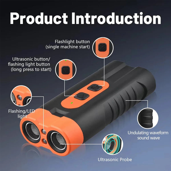 QuietPaws Dual Ultrasonic Dog Trainer