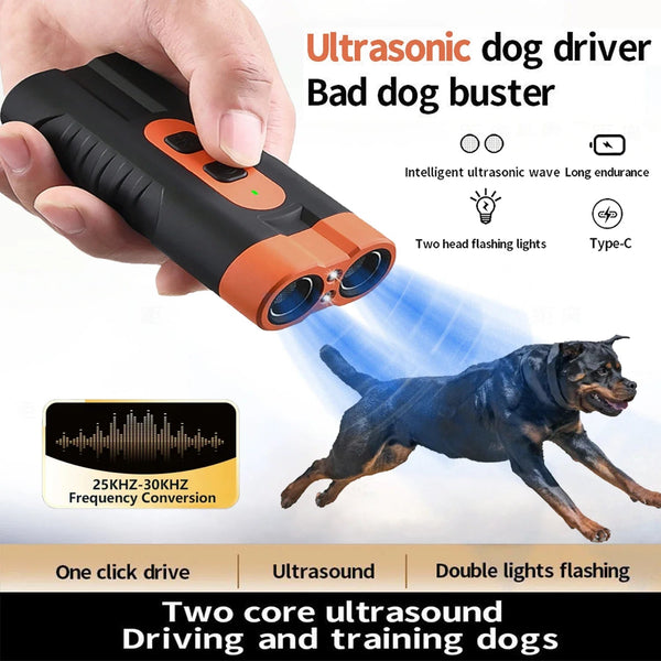 QuietPaws Dual Ultrasonic Dog Trainer